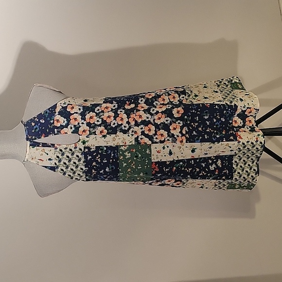 Fleur Bleve Womens Floral Sleeveless Dress Size 2 - Picture 5 of 8